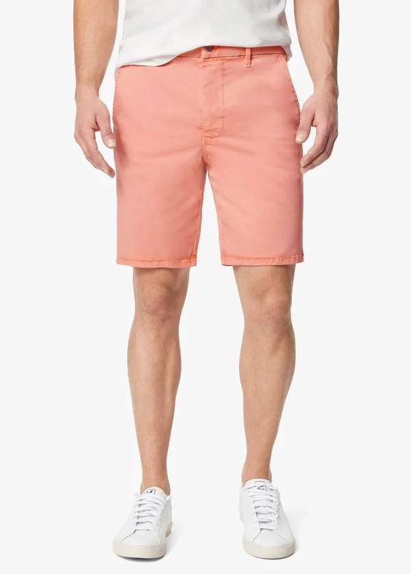 Joe&s Jeans Men's Regular-Fit Brixton Shorts - Lobster Bisque - Size 38