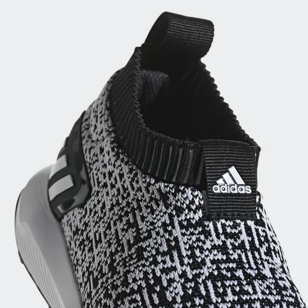 Adidas Rapidarun Laceless Running Shoes Black/White/Black Size 5.5
