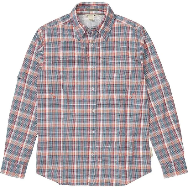 ExOfficio Men's Tellico LS Shirt - Medium - Koi