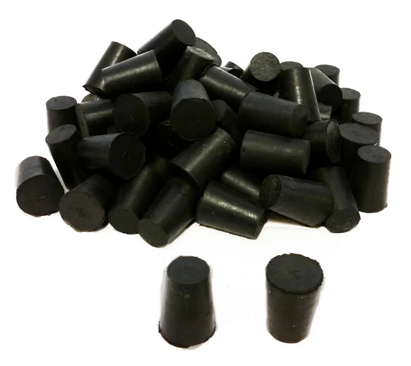 Rubber Stoppers, Size 1, Solid, 10-Pound Case