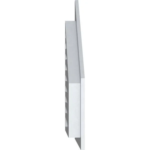 Ekena Millwork GVPPL36X3201FUN-07 36x22W x 32x22H Half Peaked Top Left (41x22W x 38 1/8x22H Frame Size) 7/12 Pitch: Functional