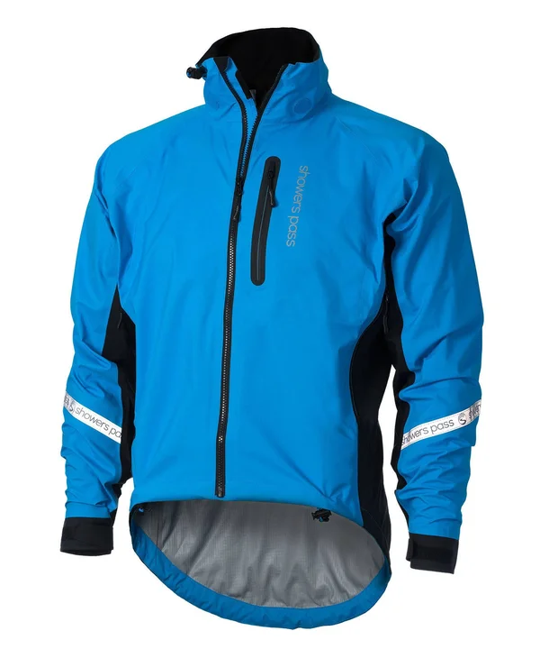 Showers Pass Men's Elite 2.1 Jacket - Medium - Pacific Blue