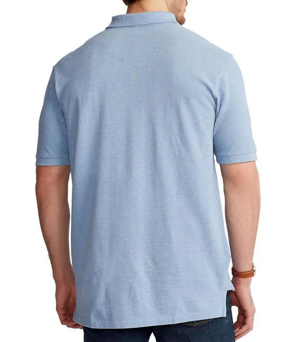 Polo Ralph Lauren Men's Big & Tall Classic-Fit Cotton Mesh Polo - Bright Navy