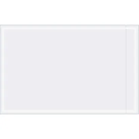 Document Envelopes - 14x22L x 9x22W, Clear, 500/Pack