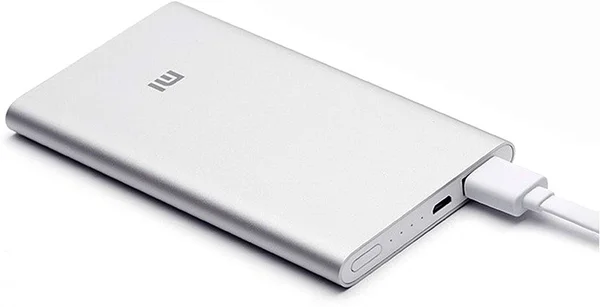 Xiaomi Mi 2 Power Bank Silver Lithium Polymer (LiPo) 5000 mAh