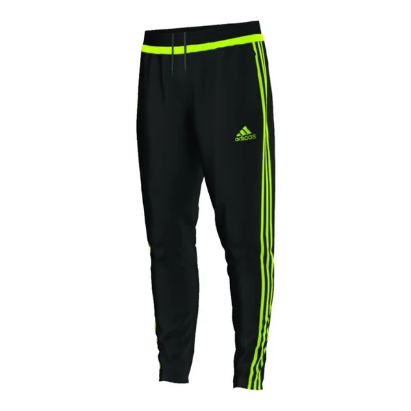 Adidas Tiro 15 Mens Training Pant - black-yellow, Xs
