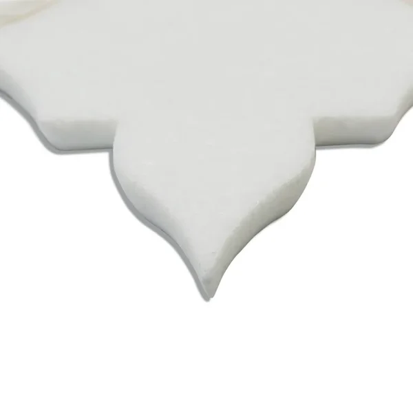 Tilebar Highland Marrakesh White Thassos with Pearl Shell Tile