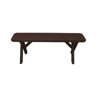 Loon Peak Sempronius Wood Picnic Bench, Brown