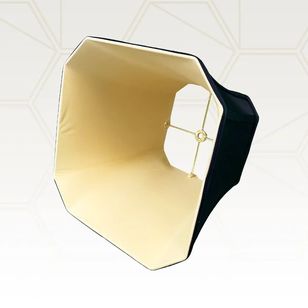 Royal Designs Square Cut Corner Bell Lamp Shade - Black, 5x10x8.75 - Single