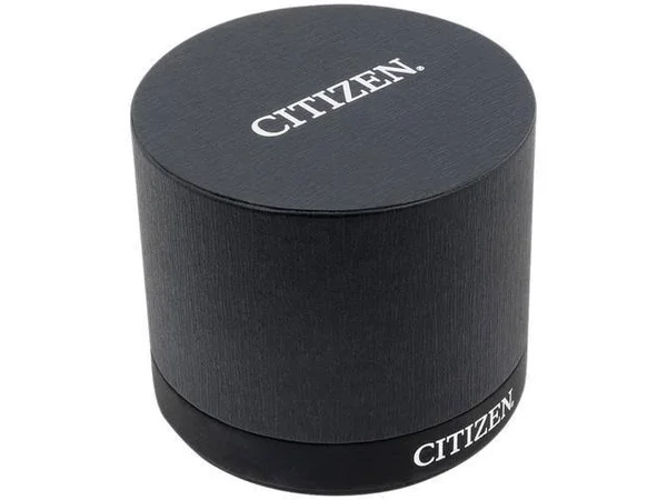 Citizen Men's Eco-Drive Corso Stainless Steel Black Dial Watch CA7000-55E