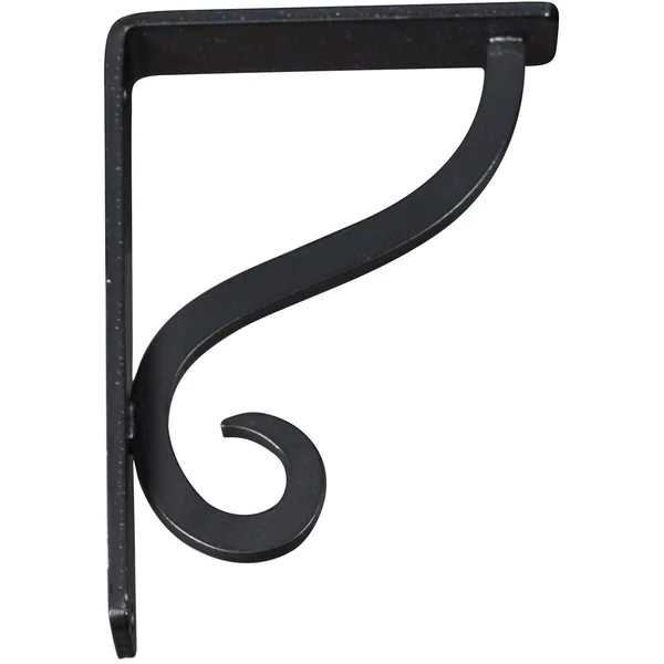 Ashford Wrought Iron Bracket Antiqued Warm Silver 2x22W x 10x22D x 12x22H - (Triple Center Brace)