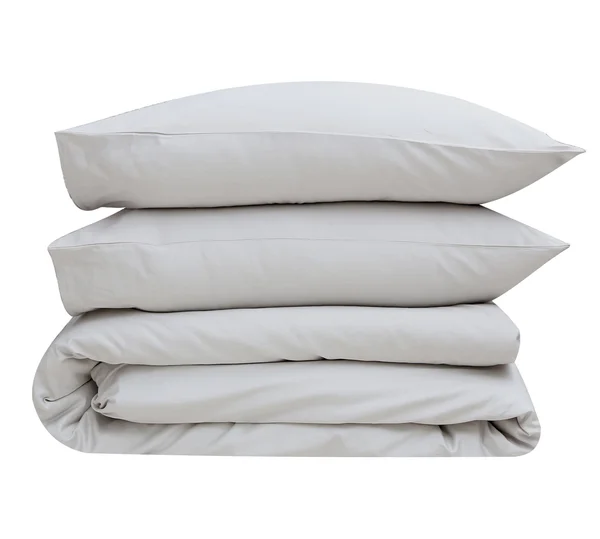 Full/Queen Light Grey 400 Thread Count Cotton Duvet Cover Set