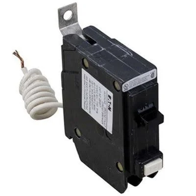 Eaton QBGFT1025 Bolt-On Mount Type QBGFT Ground Fault Circuit Breaker 1-Pole 25 Amp 120 Volt AC Quicklag