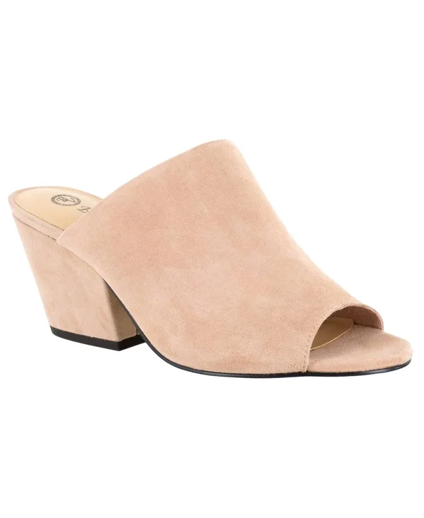 Bella-Vita Kathy (Blush Suede Leather) Women's Shoes
