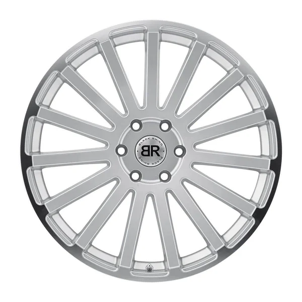 Toyota Tundra Black Rhino Silver Spear Wheel
