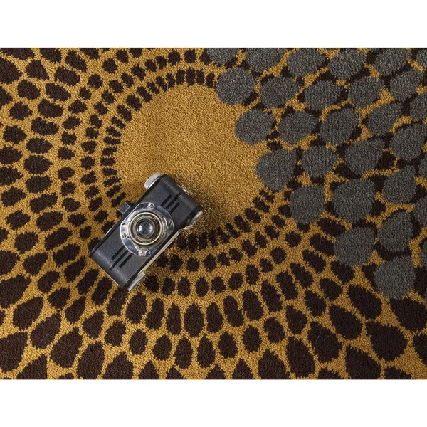Unique Loom Java Barista Area Rug - 9& x 12& Beige