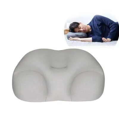 3D Pillow Washable Bedding Travel Neck Head Rest Pillow with Micro Airballs Filling Comfortable Pillows Alwyn Home Color: Light