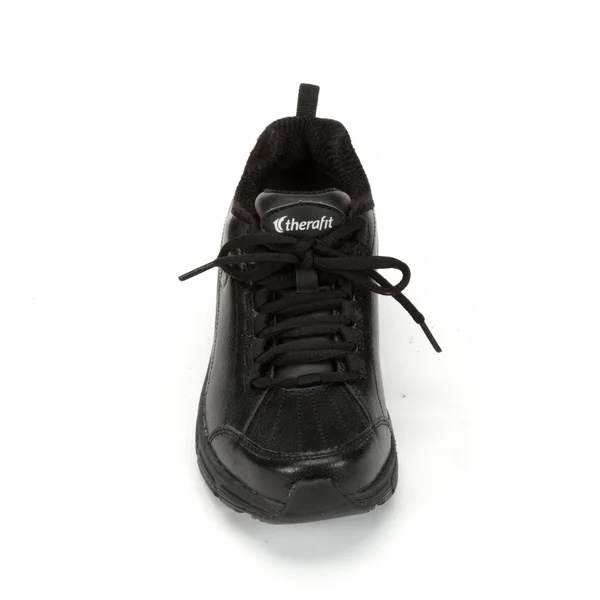 Therafit Women's Kathy Sneaker - Size: 10, Black Leather