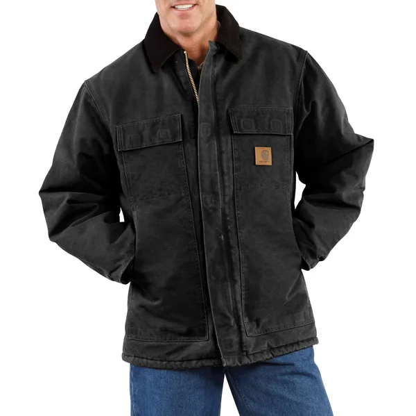 Carhartt Sandstone Traditional Coat C26 Black