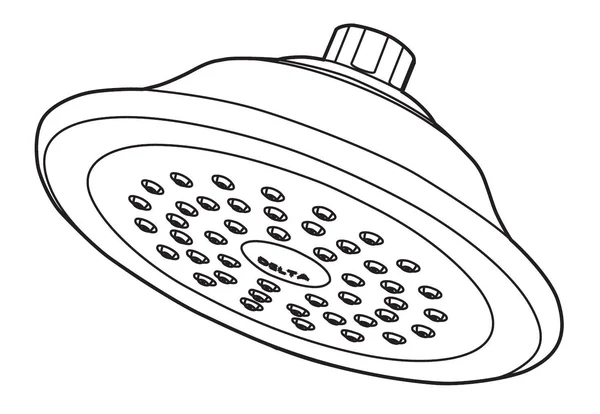 Delta RP71020SS Shower Head 2.0 GPM - Stainless