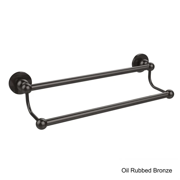 Allied Brass Bolero Collection 24 inch Double Towel Bar Polished Chrome