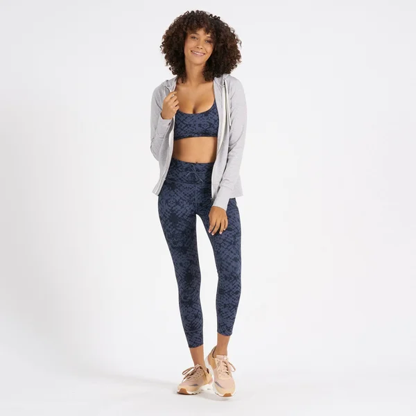 Vuori Women's Halo Performance Hoodie - Medium - Pale Heather Grey