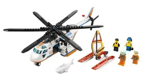 Lego City Coast Guard Helicopter - 60013