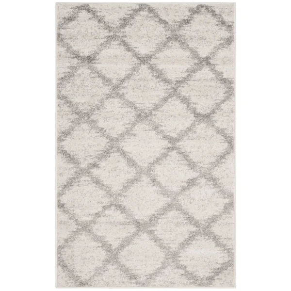Safavieh 9& x 12& Adirondack ADR122B Ivory, Silver Rug