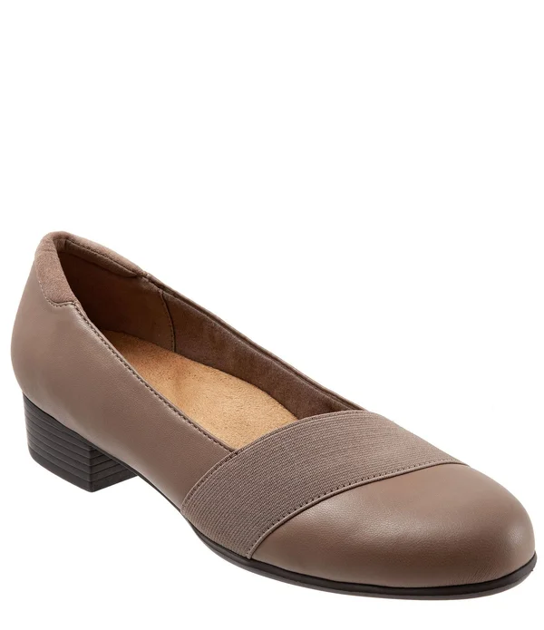 Trotters Women's Melinda Slip-On - Size: 11, Taupe Synthetic