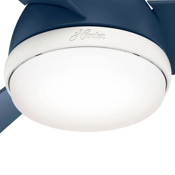 Hunter Fans 51328 Valda with LED Light 36 inch Ceiling Fan in Dove Grey