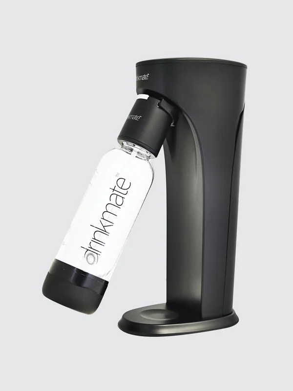Drinkmate Carbonated Beverage Maker Without CO2 Cylinder (Matte Black)