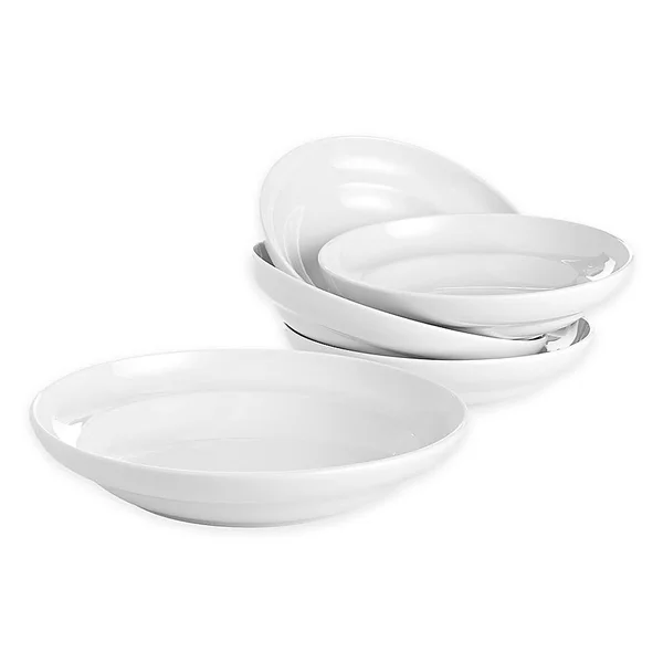 Over and Back Dine 5-Piece Meal Bowl Serving Set in White