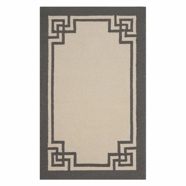 Safavieh Four Seasons Outdoor Area Rug, Ivory/Charcoal