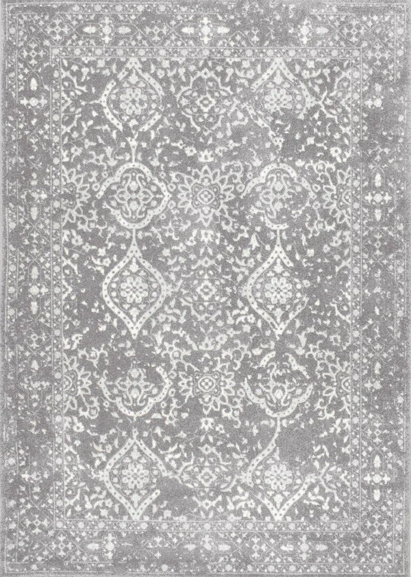 nuLOOM Vintage Odell Area Rug, Size: 9& x &12&, Silver