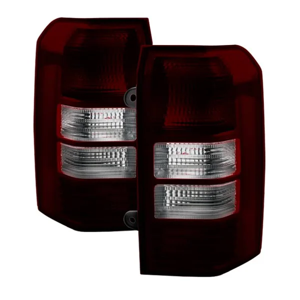 Xtune Jeep Patriot 08-13 OEM Tail Lights -Red Smoked Alt-jh-jpa08-oe-rsm