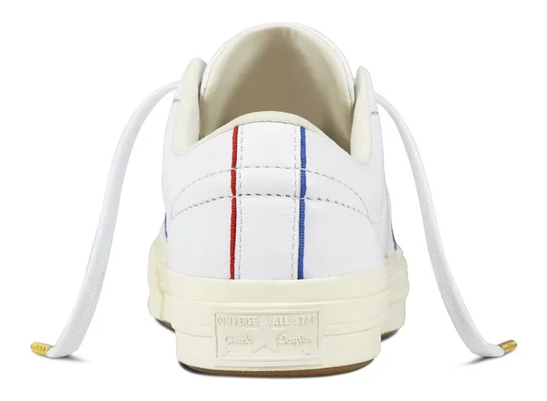 Converse One Star Ox White - Enamel Red & Egret