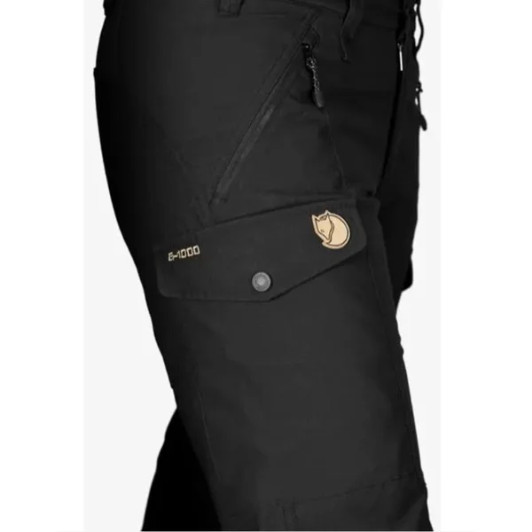 Fjallraven - Women's Nikka Curved Trousers - Black, 42