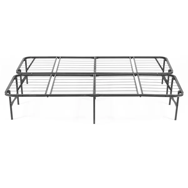 Pragma Bed Simple Base Quad-Fold Bed Frame, Size: Queen