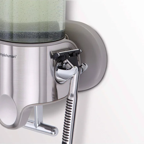 simplehuman Wall Mount Pumps Shampoo & Soap Dispenser