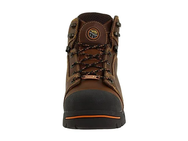 Men's Timberland Pro Endurance 6-Inch Steel Toe Waterproof Boots Brown