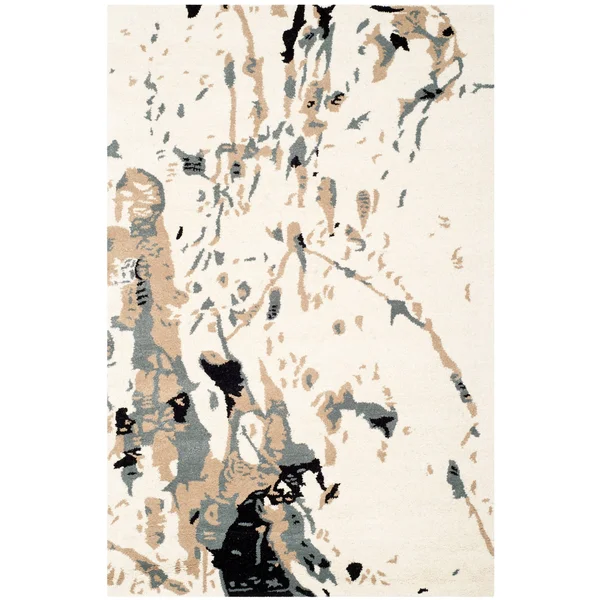 Safavieh Bella BEL117A 2&3x22 x 9&0x22 Runner Ivory, Grey Area Rug