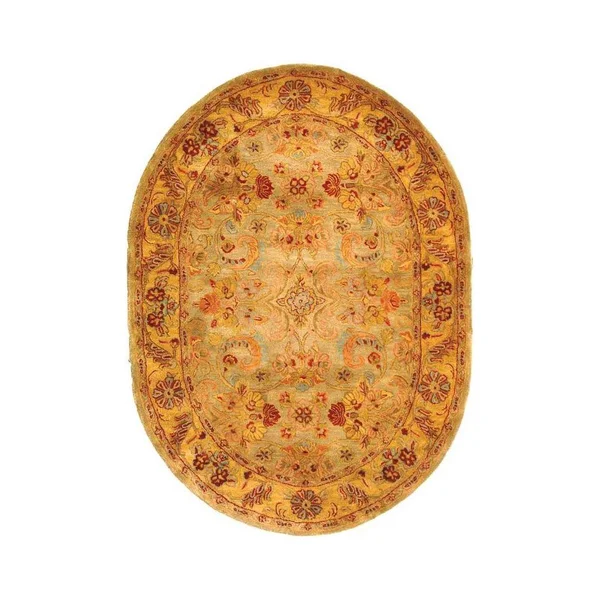 Safavieh 4& x 6& Classic CL324A Light Green - Gold Rug