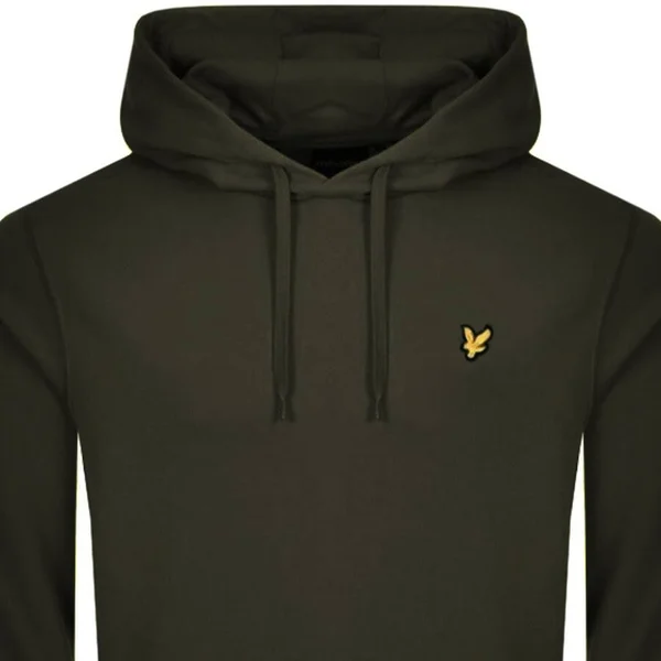 Lyle & Scott Pullover Hoodie - Green - Hoodies