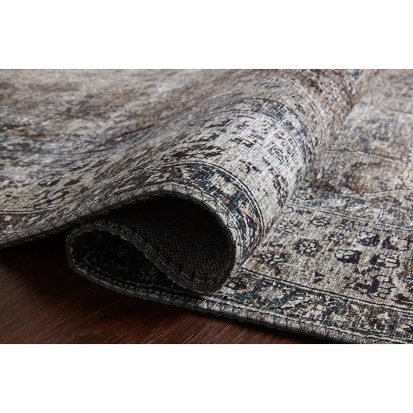 Alexander Home Isabelle Traditional Vintage Border Printed Area Rug - 7&6x22 x 9&6x22 - Taupe/Stone