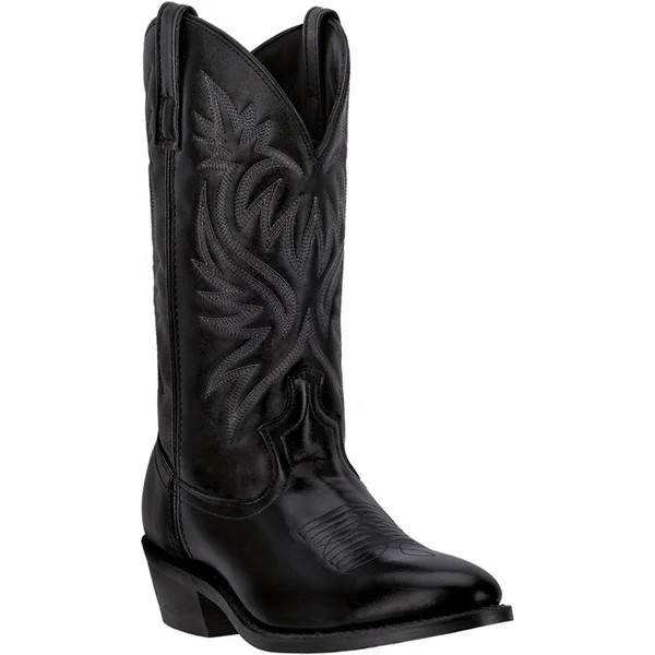 Laredo London Men's Leather Boots - Black