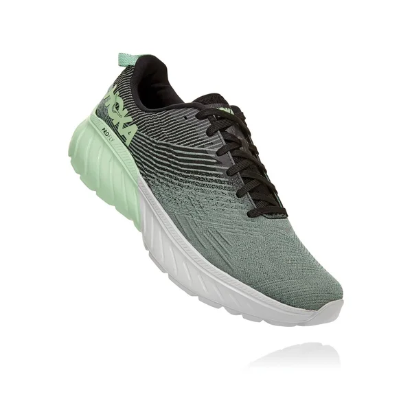 Hoka One One Men's Mach 3 - 12.5 - Green Ash, Black