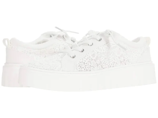 Roxy Womens Sheilahh Platform Slip on Sneakers - Off White - Size 7.5M