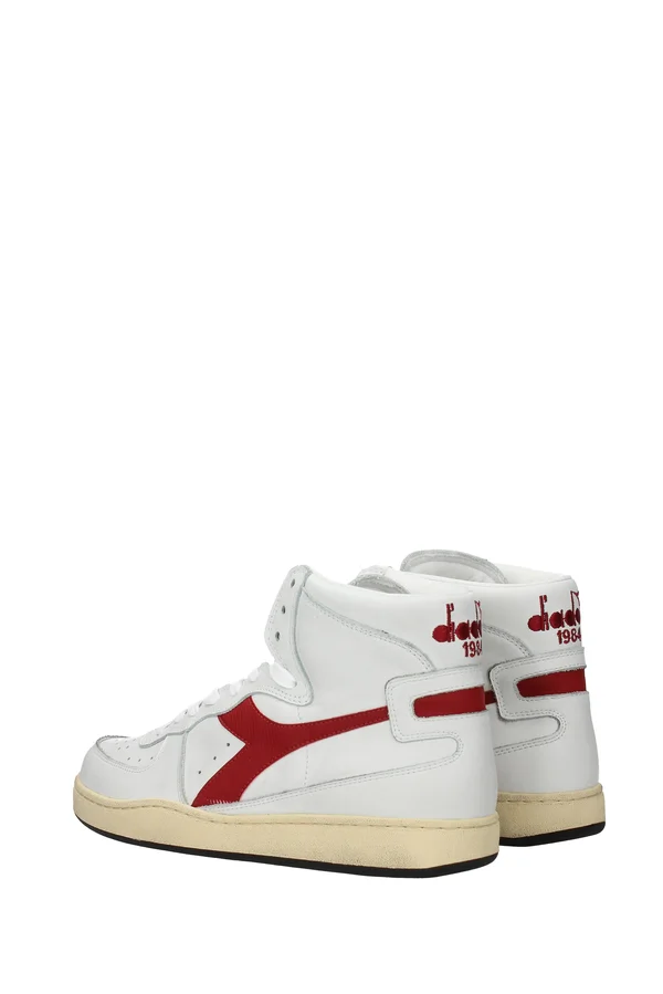 Diadora Mi Basket Used White