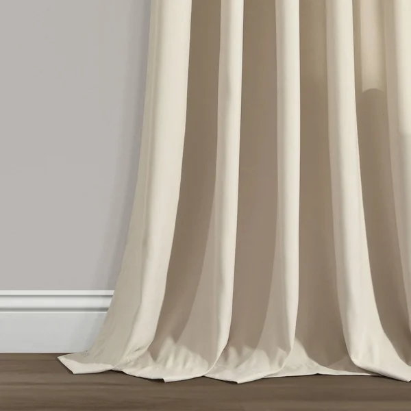Lush Decor Avery Window Curtain Panels Neutral 54x84+2 Set