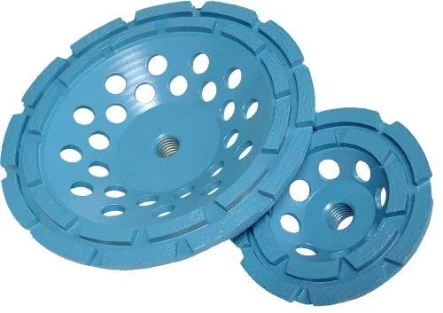 Diamond Products 77502 Star Blue 4-1/2 inch x 5/8 inch-11 Single Row Segmented Cup Grind